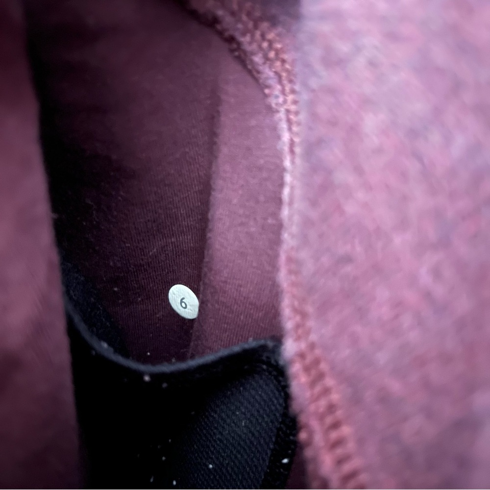 Lululemon Pleat to Street Purple Full Zip Hoodie Jacket with Pull Tag - Picture 14 of 16